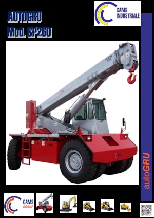 Průmyslové mobilní jeřáby Cams SP260