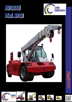 Průmyslové mobilní jeřáby Cams SP90