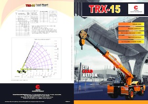 Průmyslové mobilní jeřáby Escorts TRX 15