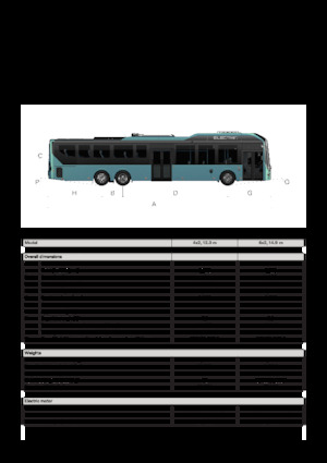 Meziměstské autobusy Volvo Buses 8900 Electric