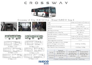 Meziměstské autobusy Iveco Crossway LE City 12m 