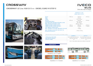 Meziměstské autobusy Iveco Crossway LE Line 10,8m