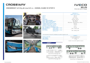 Meziměstské autobusy Iveco Crossway LE Line 14,5m