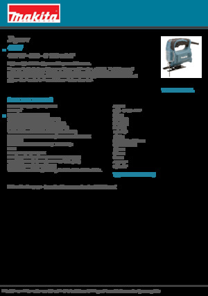 Kmitací pily Makita 4327