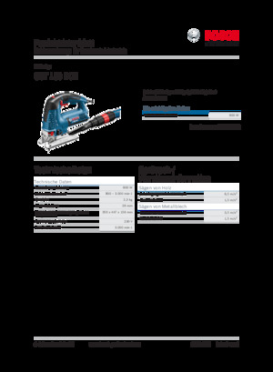 Kmitací pily Bosch GST 160 BCE
