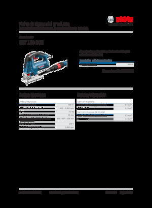 Kmitací pily Bosch GST 160 BCE