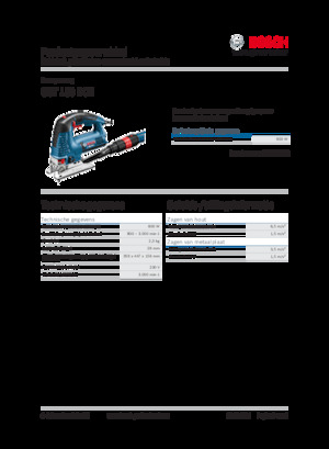 Kmitací pily Bosch GST 160 BCE