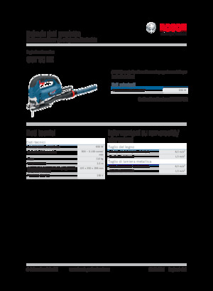 Kmitací pily Bosch GST 90 BE