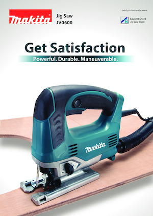 Kmitací pily Makita JV0600K 