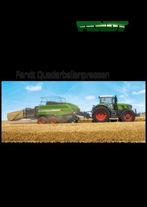 Lisy na hranolové balíky + Lisy na obří balíky Fendt 990 SP