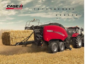 Lisy na hranolové balíky + Lisy na obří balíky Case IH LB 424 XL