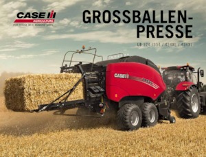 Lisy na hranolové balíky + Lisy na obří balíky Case IH LB 434 XL