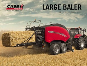Lisy na hranolové balíky + Lisy na obří balíky Case IH LB 434 XL