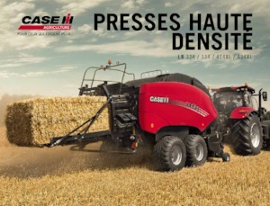 Lisy na hranolové balíky + Lisy na obří balíky Case IH LB 434 XL
