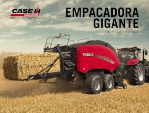 Lisy na hranolové balíky + Lisy na obří balíky Case IH LB 434 XL