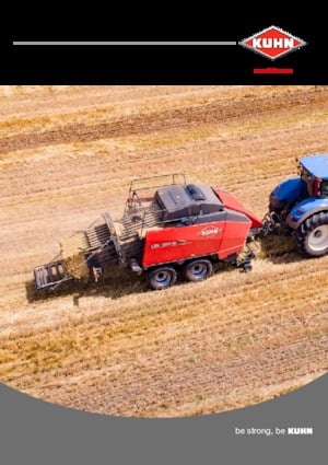 Lisy na hranolové balíky + Lisy na obří balíky Kuhn LSB 1290 iD