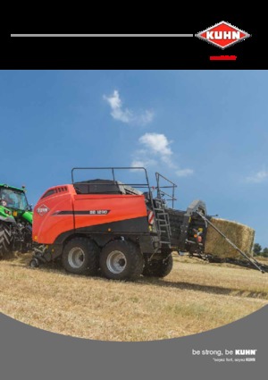 Lisy na hranolové balíky + Lisy na obří balíky Kuhn SB 1270 X