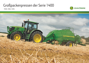 Lisy na hranolové balíky + Lisy na obří balíky John Deere 1434 C