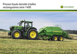 Lisy na hranolové balíky + Lisy na obří balíky John Deere 1424