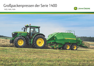 Lisy na hranolové balíky + Lisy na obří balíky John Deere 1424 C