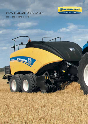Lisy na hranolové balíky + Lisy na obří balíky New Holland BB 1290 R