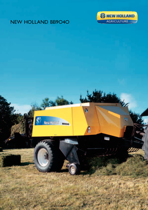 Lisy na hranolové balíky + Lisy na obří balíky New Holland BB 9040 S