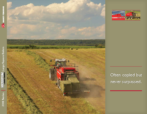 Lisy na hranolové balíky + Lisy na obří balíky Massey Ferguson MF 2190 SP