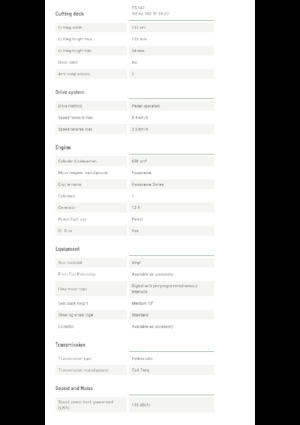 Zahradní traktory a ridery Husqvarna TS 142