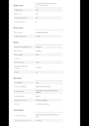 Zahradní traktory a ridery Husqvarna TS 248XD