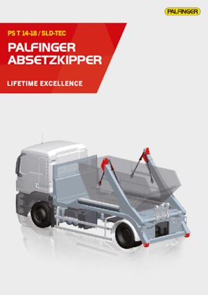 Lanové nosiče kontejnerů Palfinger PST 18 TEC