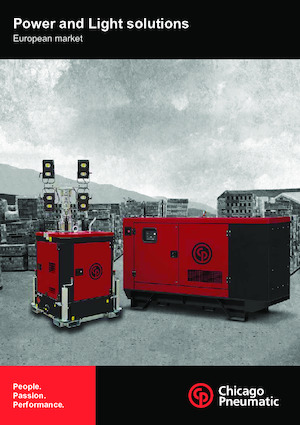 Osvětlovací věže Chicago Pneumatic CPLT V15