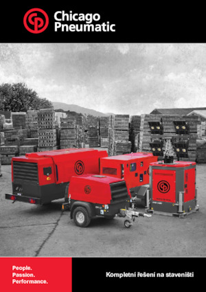Osvětlovací věže Chicago Pneumatic CPLB 6 LED