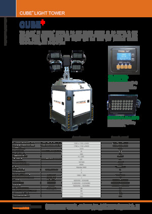 Osvětlovací věže Generac Mobile Cube+ LED K2