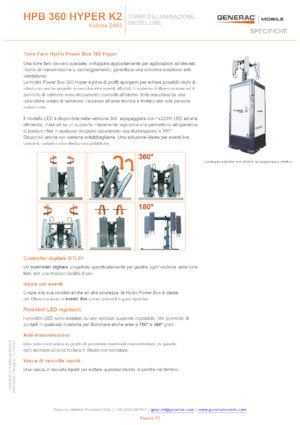 Osvětlovací věže Generac Mobile HPB 360 Hyper K2