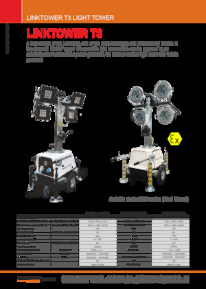 Osvětlovací věže Generac Mobile Linktower T4 UFO