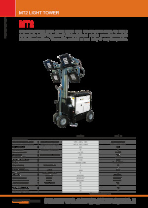 Osvětlovací věže Generac Mobile MT 2 Y