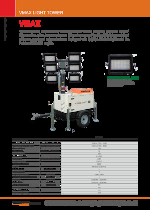 Osvětlovací věže Generac Mobile VMAX