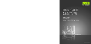 Čelní vysokozdvižné LPG vozíky Clark C60 L