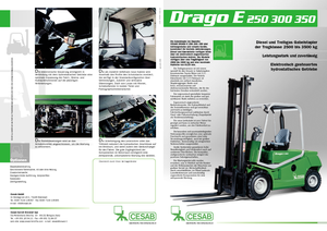 Čelní vysokozdvižné LPG vozíky Cesab Drago 250 E