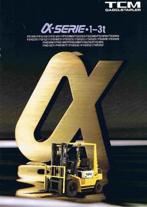 Čelní vysokozdvižné LPG vozíky TCM FG 25 N 3 T