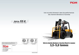 Čelní vysokozdvižné LPG vozíky TCM FG 40 T 9
