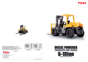 Čelní vysokozdvižné LPG vozíky TCM FG 60-2