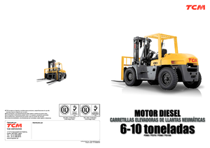 Čelní vysokozdvižné LPG vozíky TCM FG 60-2