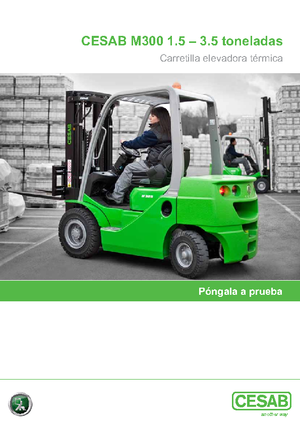 Čelní vysokozdvižné LPG vozíky Cesab M 325