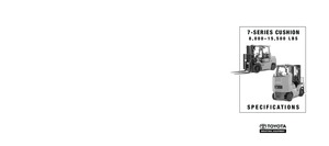 Čelní vysokozdvižné LPG vozíky Toyota 7 FGCU 35