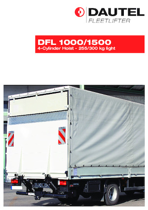 Nakládací plošiny DAUTEL DFL 1000