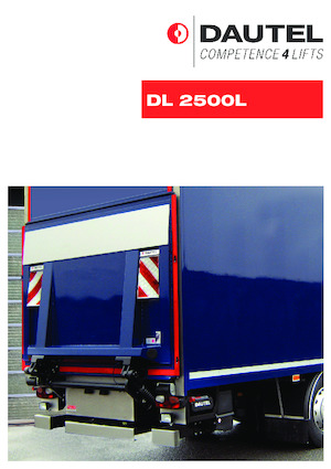 Nakládací plošiny DAUTEL DL 2500 L