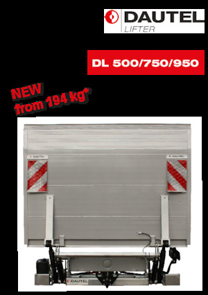 Nakládací plošiny DAUTEL DL 950