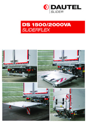 Nakládací plošiny DAUTEL DS 1500 VA