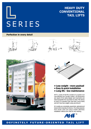 Nakládací plošiny AHT L 750 AL/AL